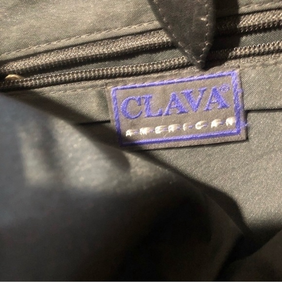 CLAVA America shoulder black leather bag - Picture 8 of 12